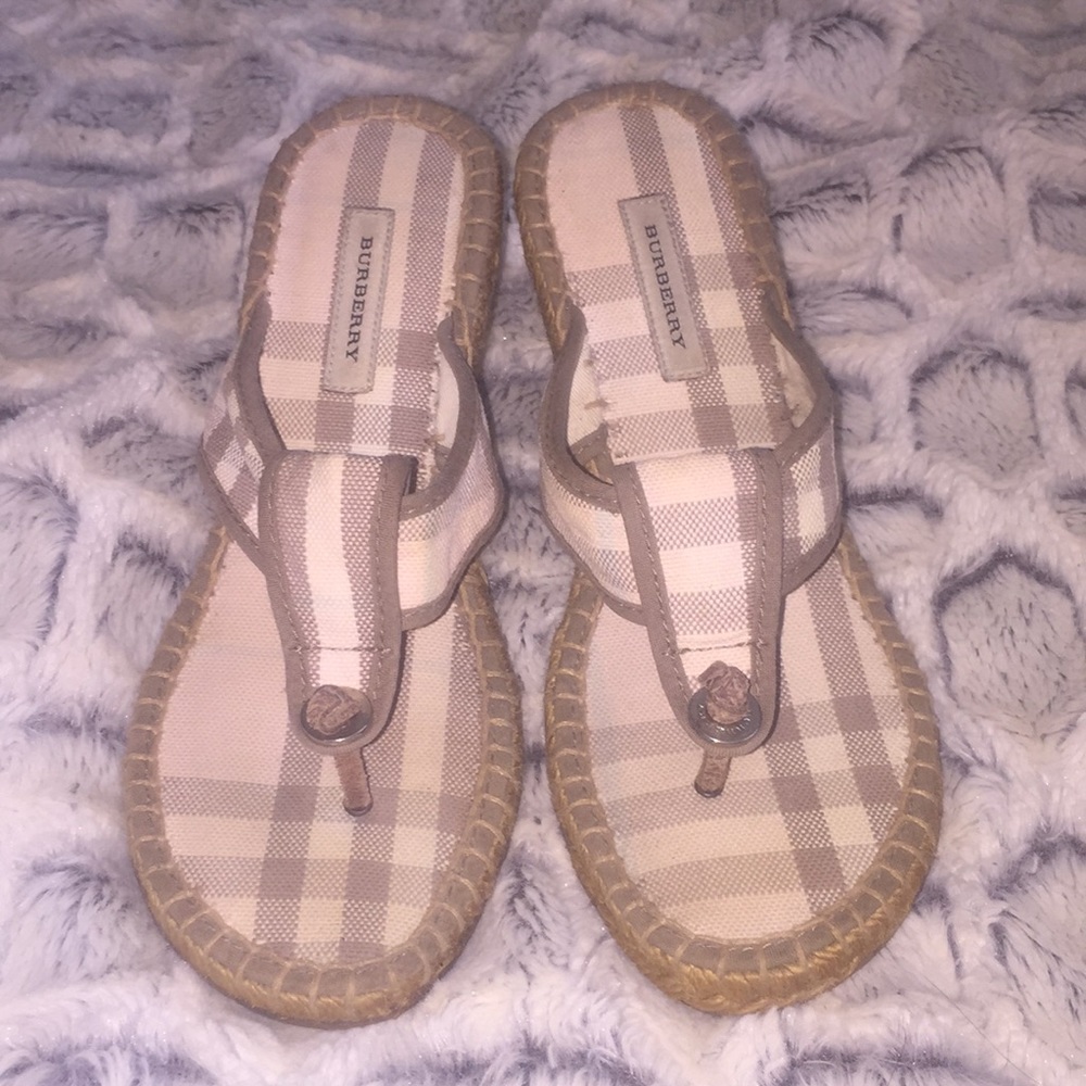 Burberry sandal wedges